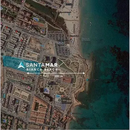 Apartmán Bianca 212 - Cosy Flat 250m From Mil Palmeras *